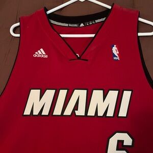 Adidas Miami Red NBA Jersey